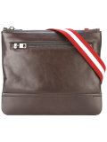 striped strap messenger bag 