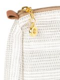 open knit pouch