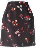 floral print skirt