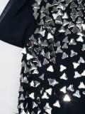 embellished flared dress
