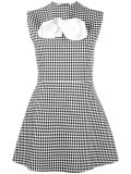 checked dress