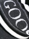 logo pompom beanie hat