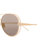 Swarovski crystal embellished aviators