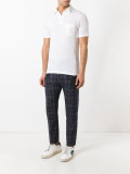 chest pocket polo shirt