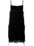 flared spaghetti strap dress
