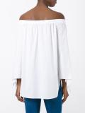 off-the-shoulder blouse 