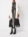 asymmetric midi coat