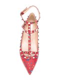 'Rockstud'平底鞋