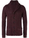 cable knit cardigan