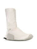 slip-on hi-top sneakers