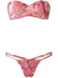 strapless bikini set