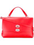 flap closure tote