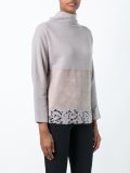 lace detail jumper