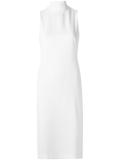 sleeveless midi dress