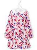 logo flower print dress