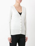 v-neck cardigan