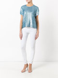 sequined T-shirt