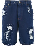 distressed shorts