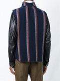 striped gilet
