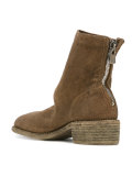 mid-calf zipped boots