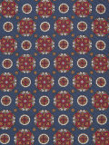 geometric print tie