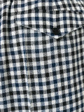checked loose-fit trousers