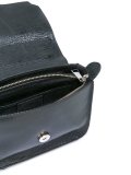 safety pin detail crossbody bag
