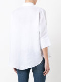 relaxed placket shirt 