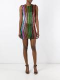 striped sequin dress