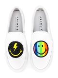 Rainbow Smile slip-on sneakers