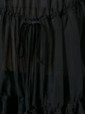 sheer ruffled back jumper