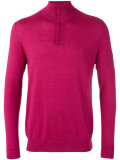 The Regent fine gauge half zip jumper