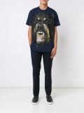 rottweiler print T-shirt