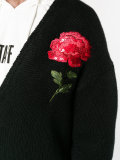 Rose Embellished Cardigan