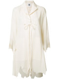 tie front jacket