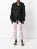 draped bomber jacket 