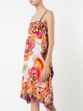 scarf print dress