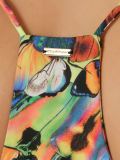 butterfly belted dress