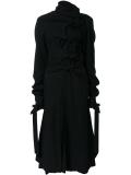 knot detail midi dress