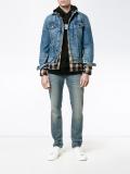 Rockstud denim jacket