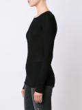 ribbed longsleeved T-shirt