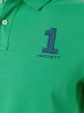 embroidered logo polo shirt