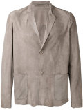 leather blazer 