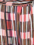 printed wrap pants 