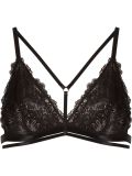 french lace triangle bra