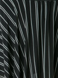 asymmetric fringed skirt 