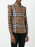 ruffle trim shirt 