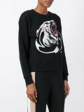 tiger print sweatshirt