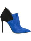 bicolour ankle boots 