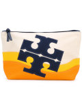 Beach logo clutch